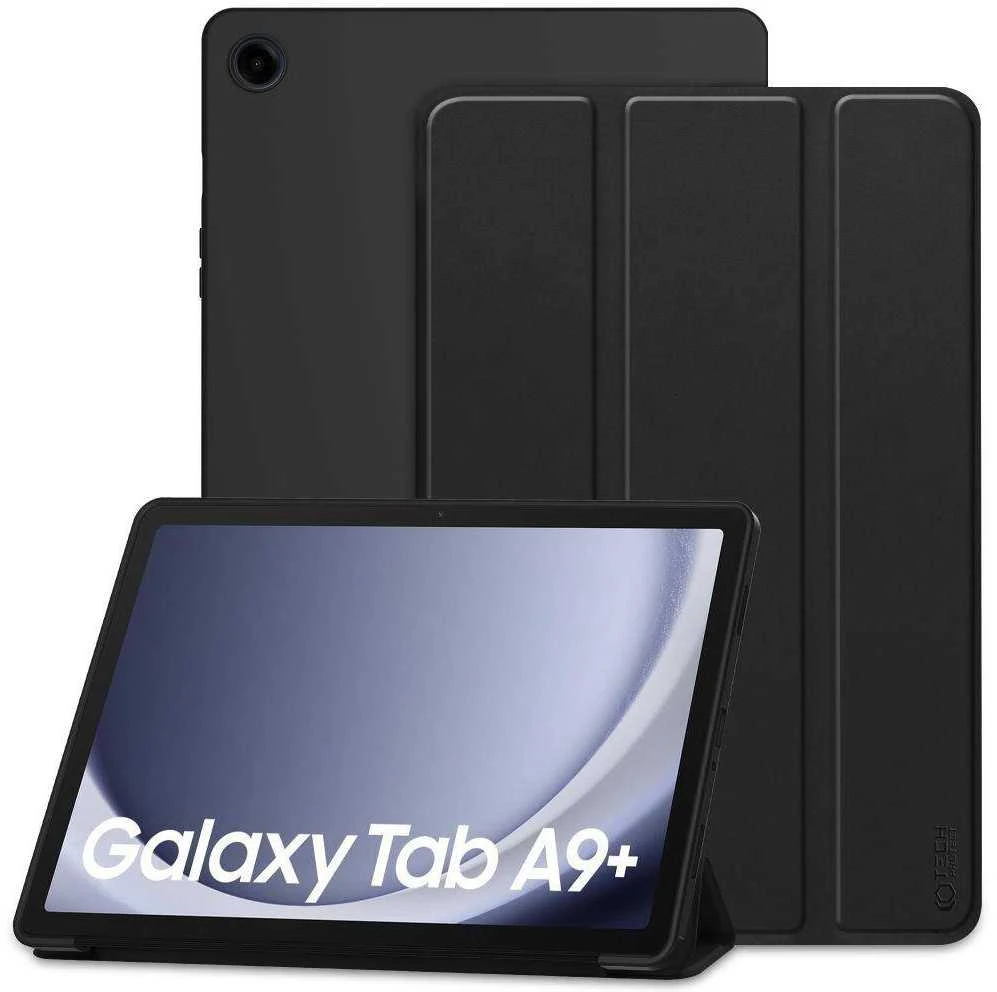 Dėklas Samsung Galaxy Tab A9+ 11.0 Tech-Protect Smart Dėklas juodos spalvos
