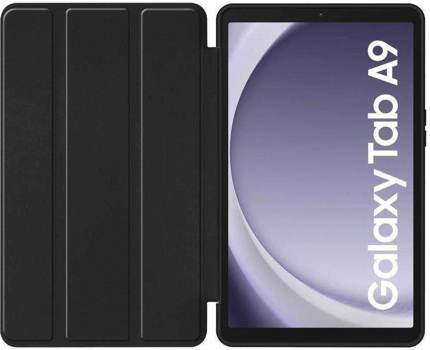 Dėklas Tech-Protect SmartCase, skirtas Samsung Galaxy Tab A9 8.7" X110 / X115, Juodos spalvos