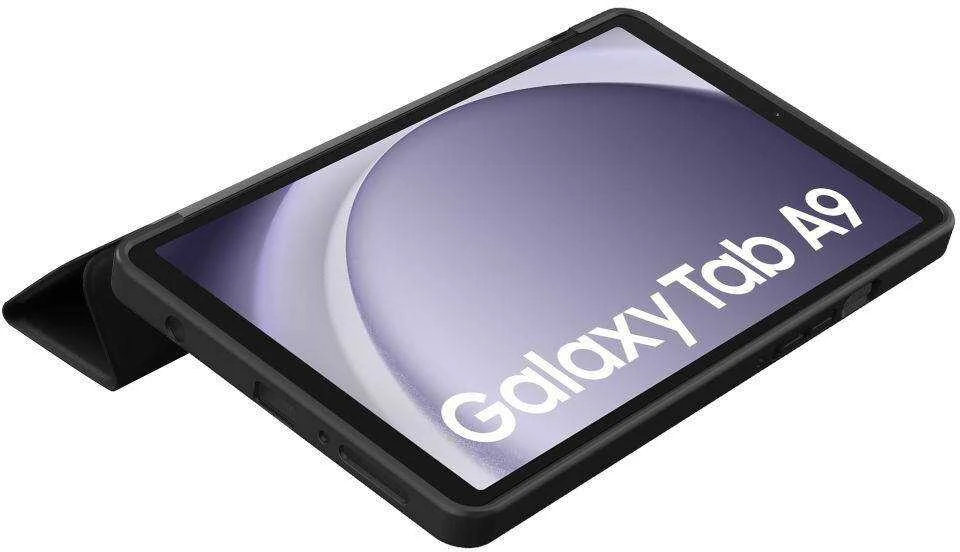 Dėklas Tech-Protect SmartCase, skirtas Samsung Galaxy Tab A9 8.7" X110 / X115, Juodos spalvos