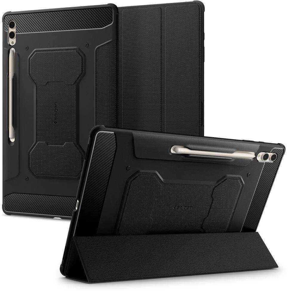 Spigen Rugged Armor PRO Sam Tab S8 Ultra /S9 Ultra 14.6" juodas/juodas ACS06538