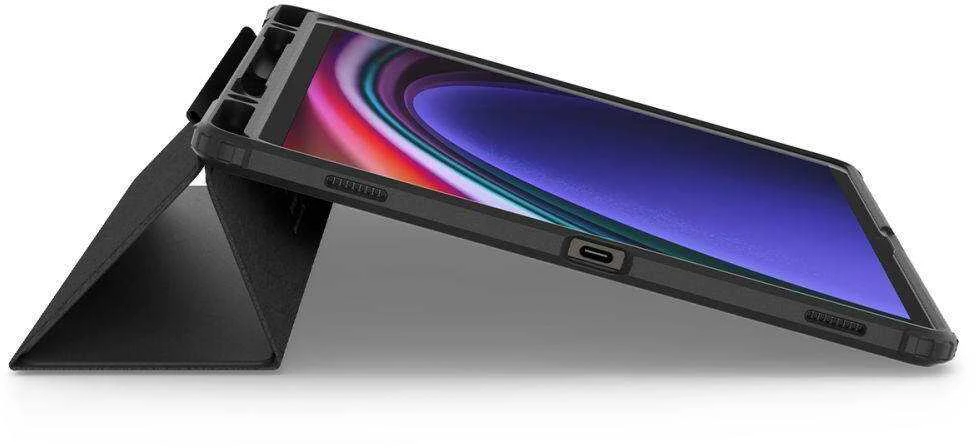 Spigen Ultra Hybrid Pro – Samsung Galaxy Tab S9+ 12.4 Juodas