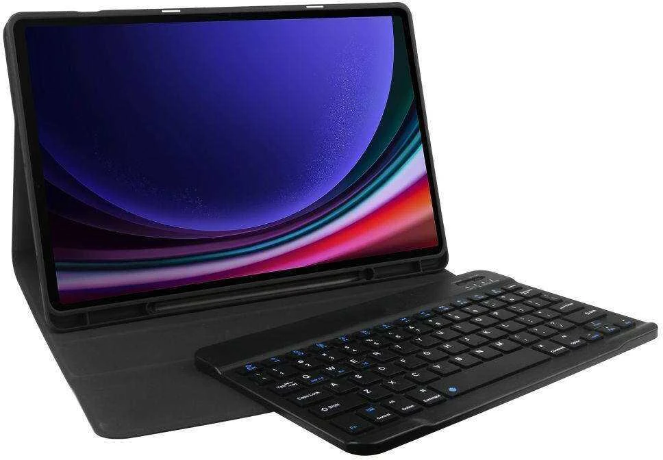 Dėklas Samsung Galaxy Tab S9 FE 10.9 Tech-Protect SC Pen + Klaviatūra juodos spalvos