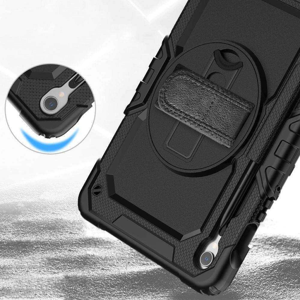 Dėklas Samsung Galaxy Tab S9 FE 10.9 Tech-Protect Solid360 juodos spalvos