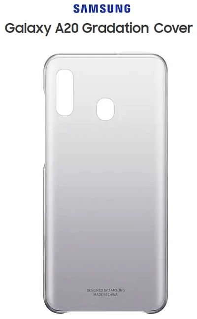 Samsung Galaxy A20e Gradation dėklas EF-AA202CBEGWW Juodas