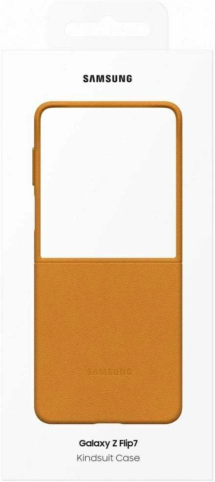 VF766PAEGWW „Kindsuit“ dėklas „Samsung Galaxy Flip7“, kupranugario spalvos