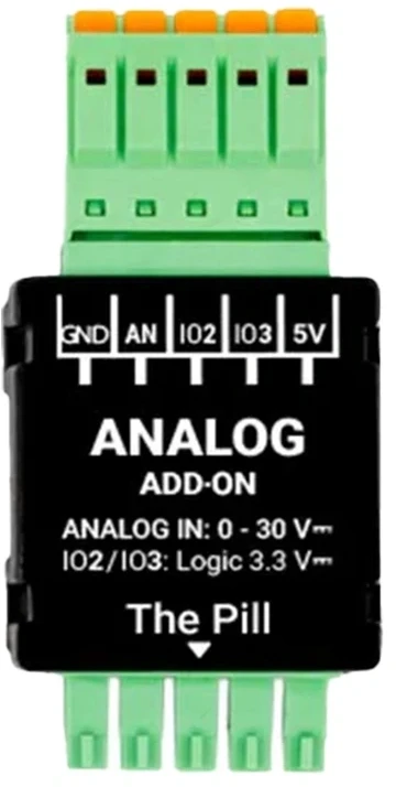 Shelly Analog 0-30V Add-on analoginių įėjimų modulis