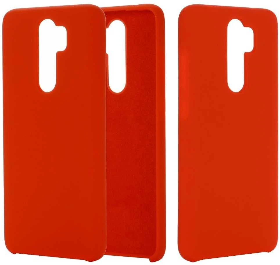 113239 dėklas silikoninis XIAOMI MI NOTE 10 Raudonas
