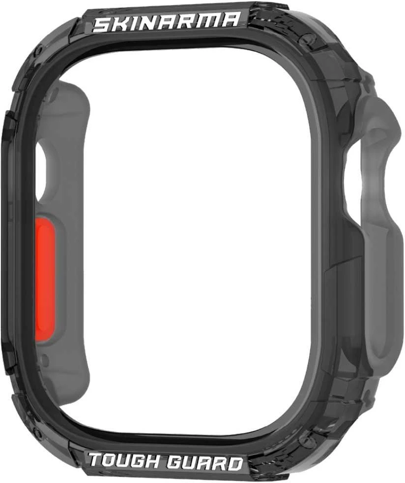 Dėklas Skinarma Atom skirtas Apple Watch 49mm smoke