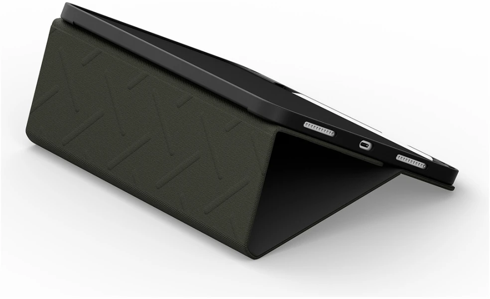 Dėklas Skinarma Juno skirtas iPad A16 2025 olive