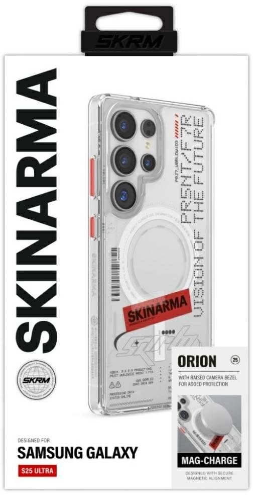 Dėklas Skinarma Orion MagSafe Samsung Galaxy S25 Ultra skaidrus