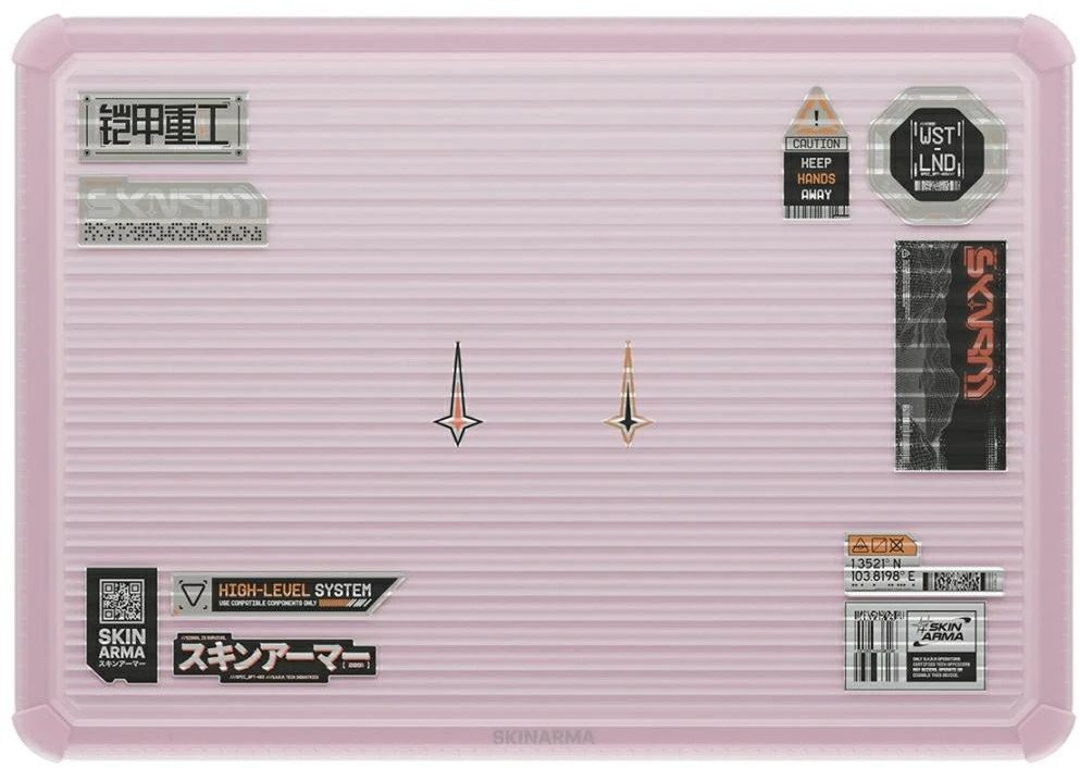 Apsauginis dėklas Skinarma Vibron, skirtas MacBook Neo 13″ pink