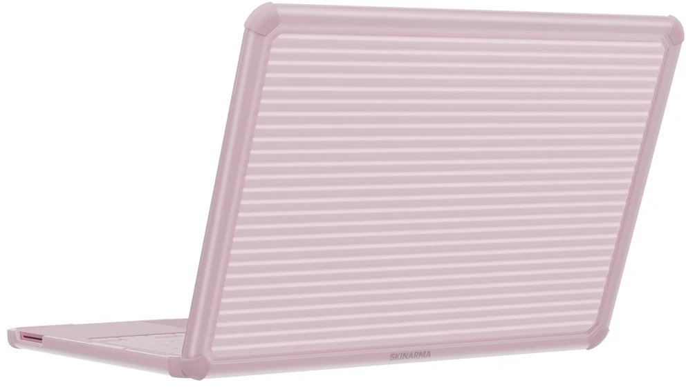 Dėklas Skinarma Protective Dėklas Vibron skirtas MacBook Neo 13″ pink