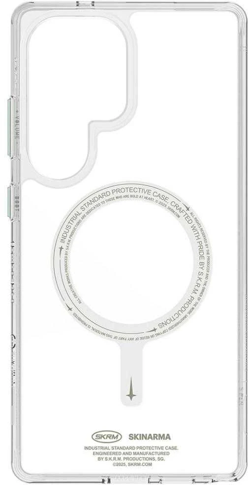 Dėklas Skinarma Saido MagSafe Samsung Galaxy S25 Ultra niteglow