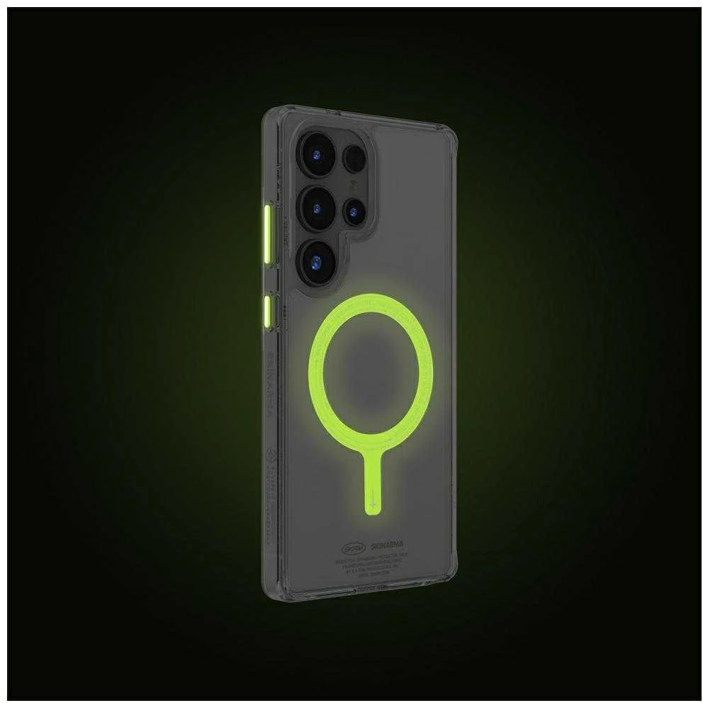 Dėklas Skinarma Saido MagSafe Samsung Galaxy S25 Ultra niteglow