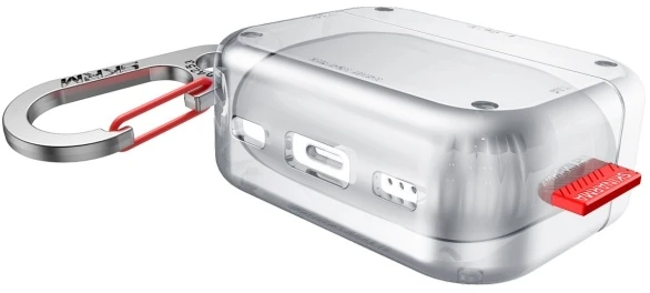 Skinarma dėklas Saido AirPods Pro 2 clear