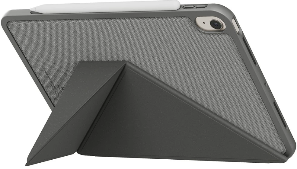 Dėklas Skinarma Trilon skirtas Apple iPad Air 11″ M2 2024 / M4 2026 pilkos spalvos