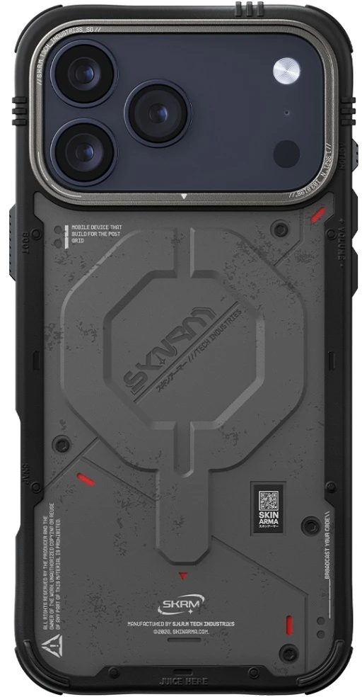 Dėklas Skinarma Vigor MagSafe Apple iPhone 17 Pro Max graphite