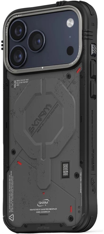 Dėklas Skinarma Vigor MagSafe Apple iPhone 17 Pro Max graphite