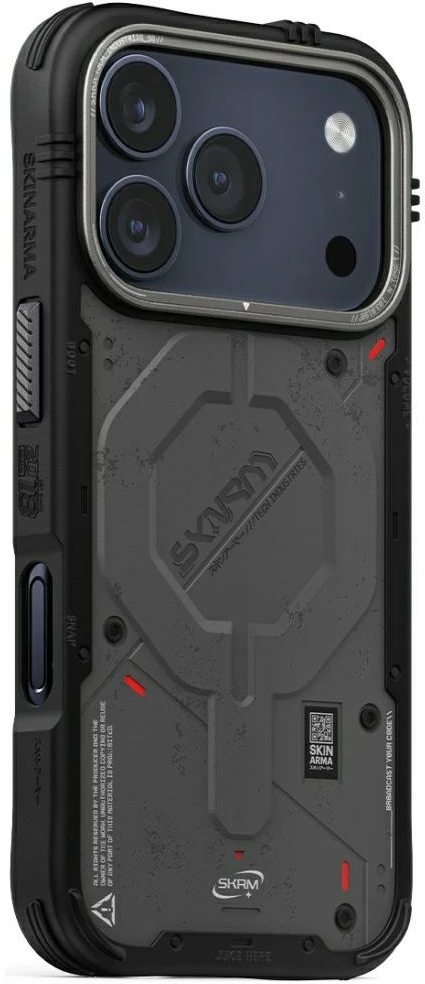 Dėklas Skinarma Vigor MagSafe Apple iPhone 17 Pro graphite