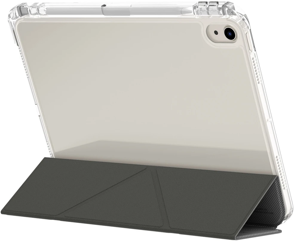 Dėklas Skinarma Zeta Apple iPad Air 11″ (M2/M3/5Gen/4Gen) pilkos spalvos