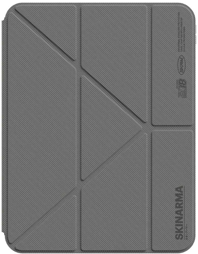 Dėklas Skinarma Zeta skirtas Apple iPad 11″ A16 (2025) / Apple iPad 10.9″ 10 gen. (2022) pilkos spalvos
