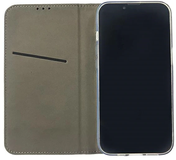 Dėklas Smart Magnet book Apple iPhone 14 / 13 6.1″ mėlynos spalvos