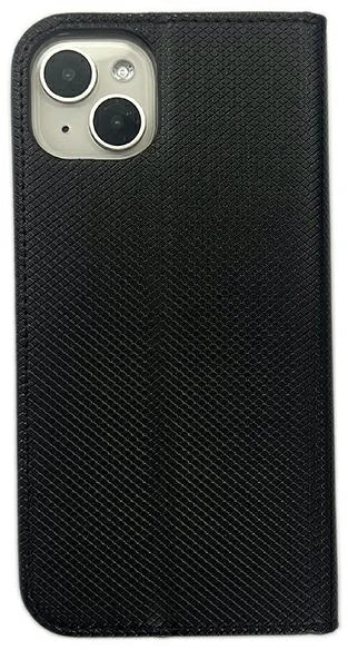 Dėklas Smart Magnet book Apple iPhone 15 6.1″ juodos spalvos