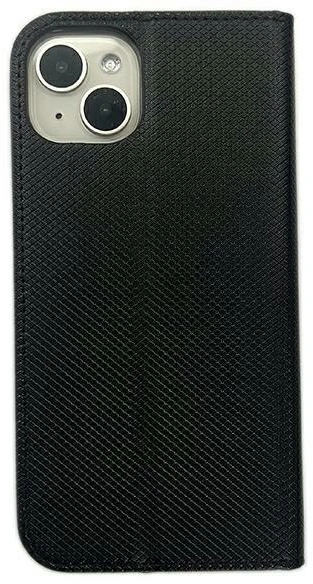 Dėklas Smart Magnet book Apple iPhone 15 Pro Max 6.7″ juodos spalvos