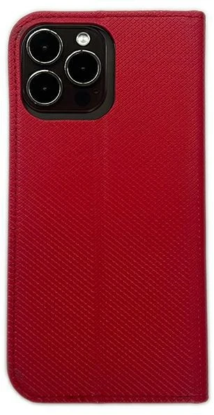 Dėklas Smart Magnet book Apple iPhone 15 Pro Max 6.7″ raudonos spalvos