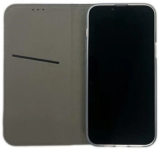 Dėklas Smart Magnet book Apple iPhone 15 Pro Max 6.7″ juodos spalvos