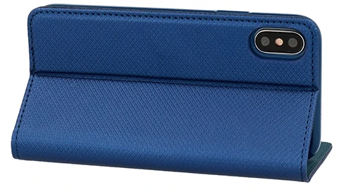 Dėklas Smart Magnet knygutės tipo Xiaomi Redmi 12 mėlynos spalvos