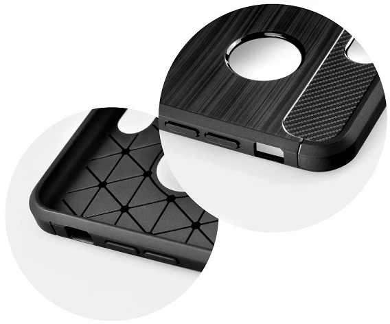 Dėklas Smart Magnet Xiaomi Redmi 10 juodos spalvos