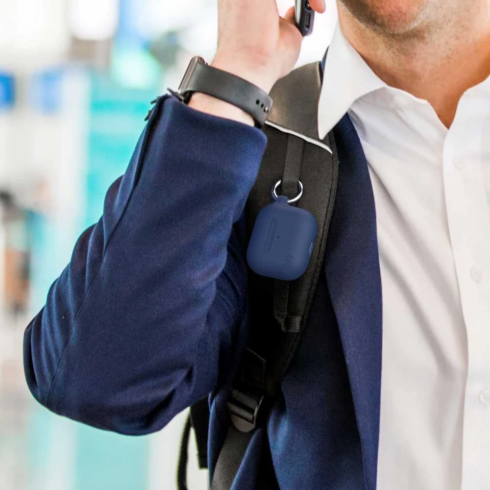 Speck „Presidio“ – „Apple Airpods 3“ ausinių dėklas su „Microban“ (pakrantės mėlyna)