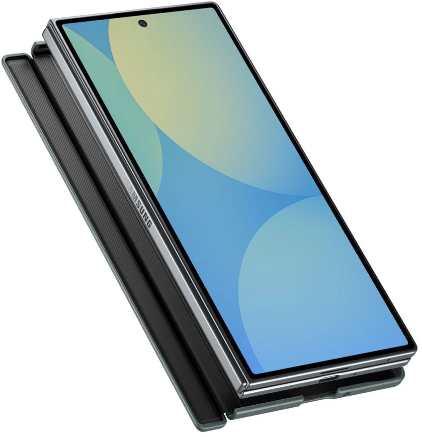 Dėklas SPIGEN AIR FIT PRO MAGSAFE GALAXY Z FOLD 8 ULTRA ABYSS Žalias