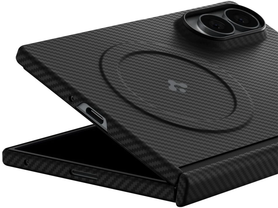 Dėklas SPIGEN AIRSKIN ARAMID MAGSAFE GALAXY Z FOLD 8 Juodas