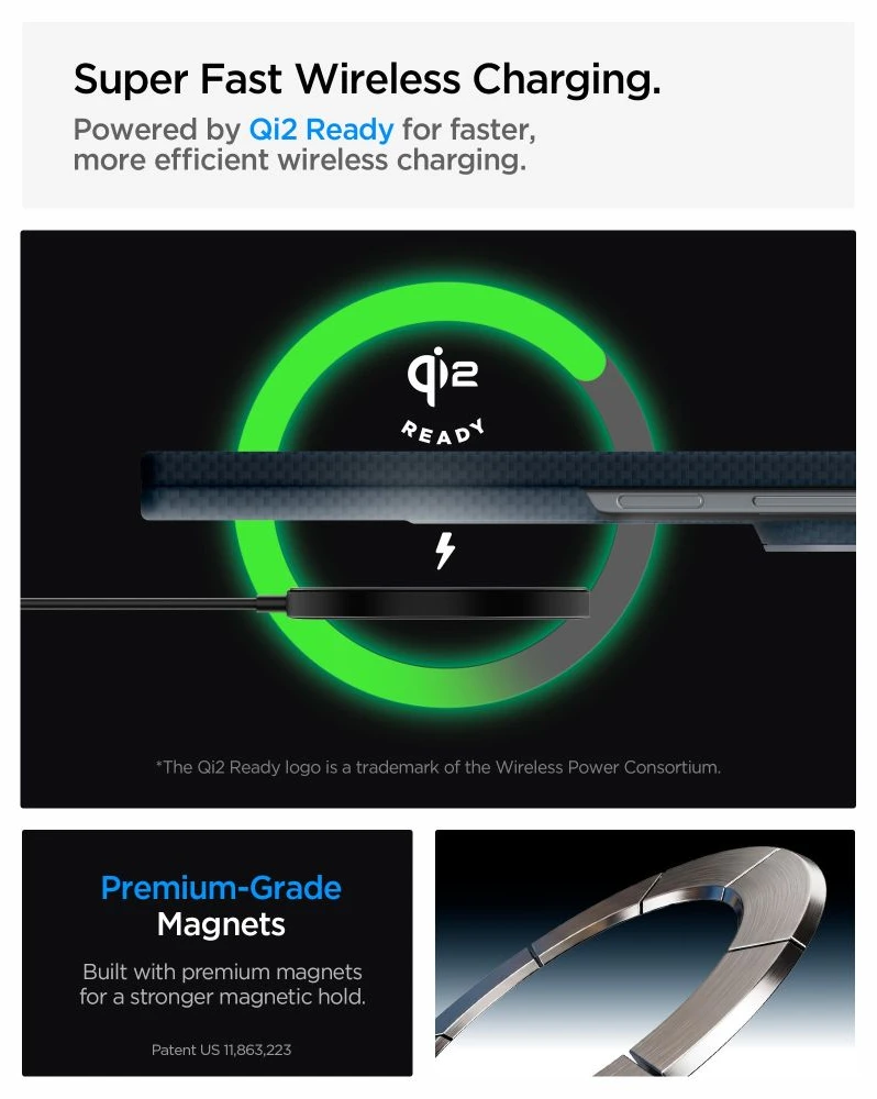 Dėklas Spigen AirSkin Aramid MagSafe Samsung Galaxy Z FOLD 8 ULTRA NAVY