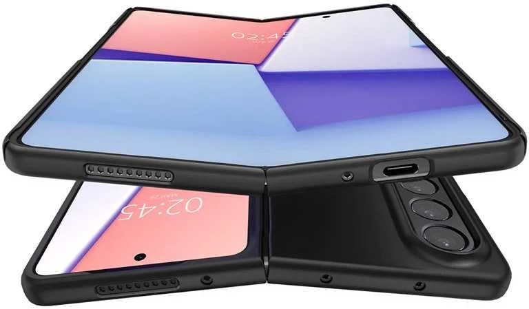 Spigen Air Skin dėklas skirtas Samsung Galaxy Z Fold 4, spalva - Juoda