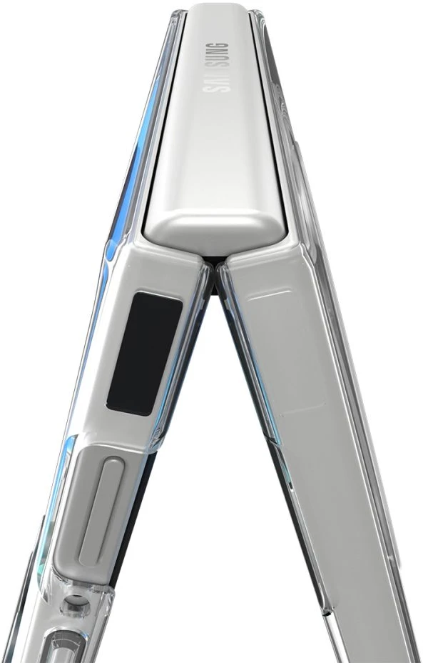 Dėklas SPIGEN AIRSKIN MAGSAFE GALAXY Z FLIP 8 SKAIDRUS/Baltas
