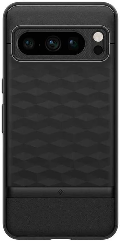 Dėklas Spigen Caseology Parallax matte juodas - Google Pixel 8 Pro