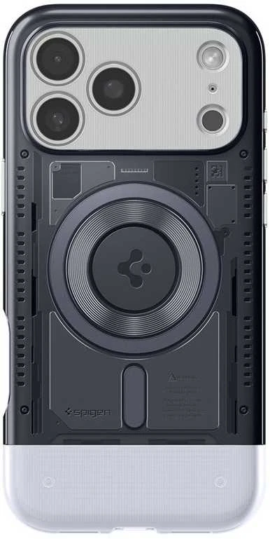 Dėklas Spigen Classic C1 MagSafe, grafito spalvos - iPhone 17 Pro Max