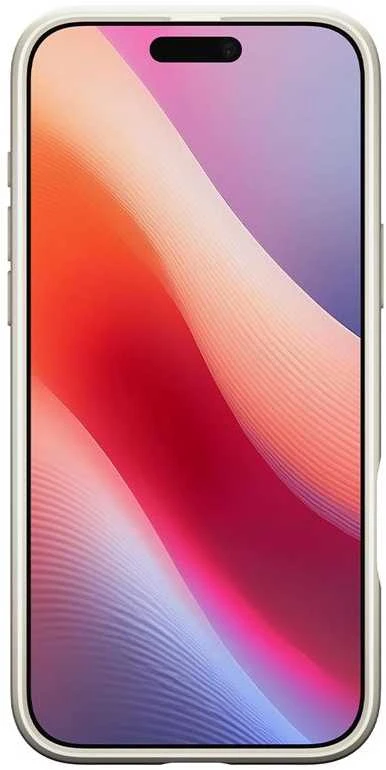 Dėklas „Spigen Crystal Hybrid“, prislopintos smėlio spalvos - iPhone 16 Pro Max