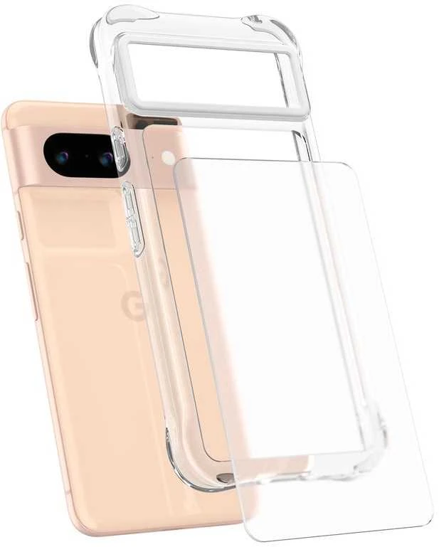 Dėklas Spigen „Cyrill Ultra Sheer“, matinis skaidrus – „Google Pixel 8“