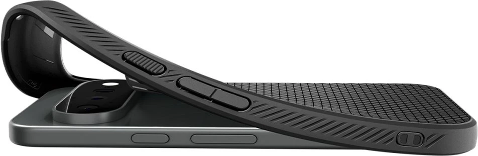 Dėklas SPIGEN LIQUID AIR GOOGLE PIXEL 11 MATINIS Juodas