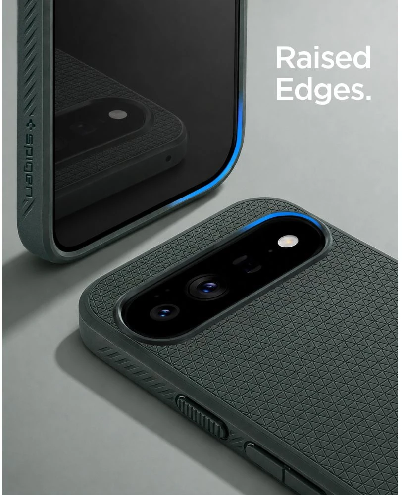Dėklas SPIGEN LIQUID AIR MAG MAGSAFE GOOGLE PIXEL 11 ABYSS Žalias