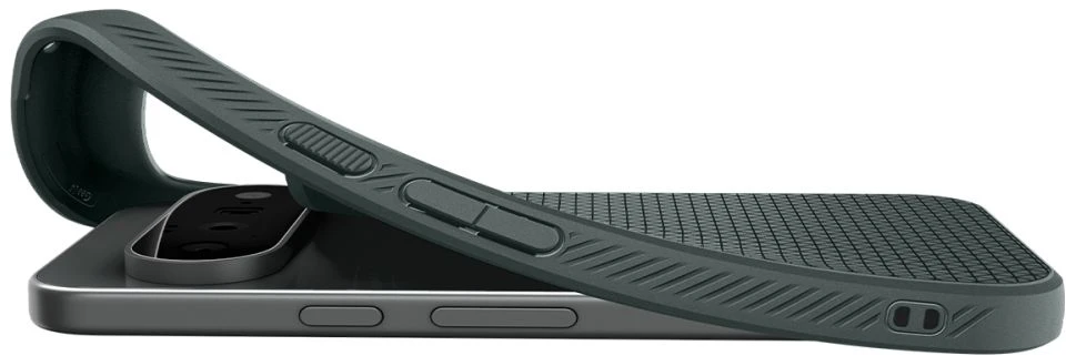 Dėklas SPIGEN LIQUID AIR MAG MAGSAFE GOOGLE PIXEL 11 ABYSS Žalias