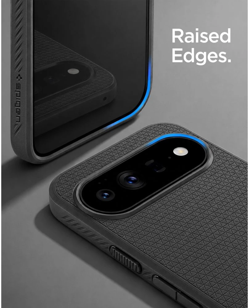 Dėklas SPIGEN LIQUID AIR MAG MAGSAFE GOOGLE PIXEL 11 PRO XL MATINIS Juodas