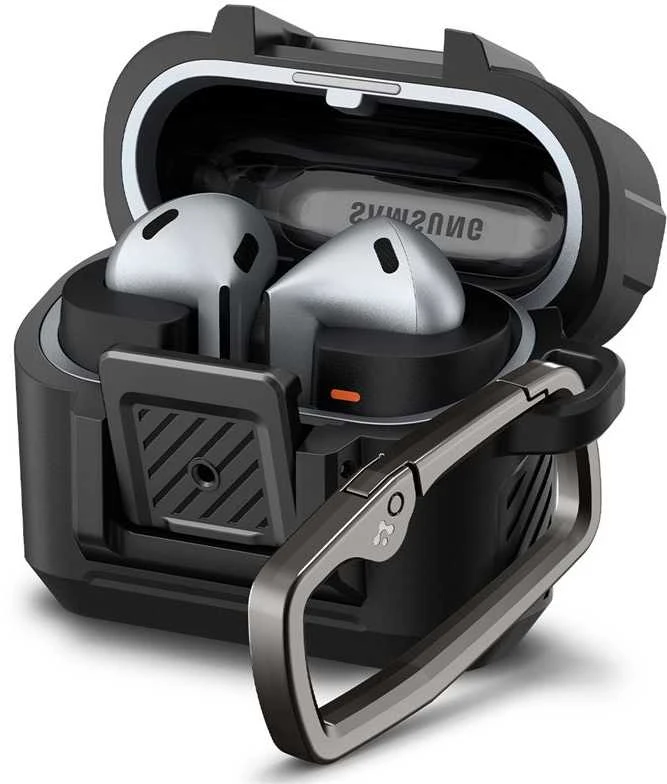Spigen Lock Fit , matinė juoda - Samsung Galaxy Buds 3 Pro/3