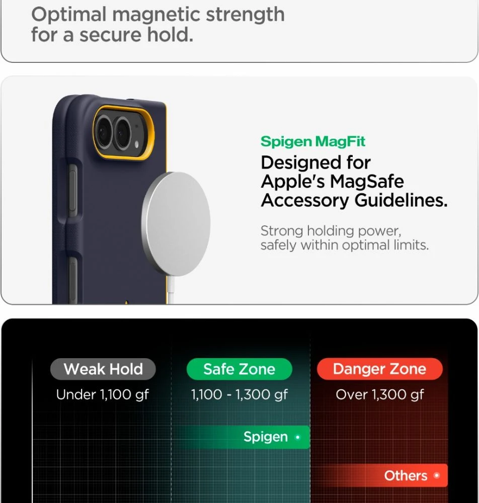 Dėklas Spigen NANO POP HYBRID MAG MAGSAFE IPHONE DUO MĖLYNA (BLUEBERRY NAVY)