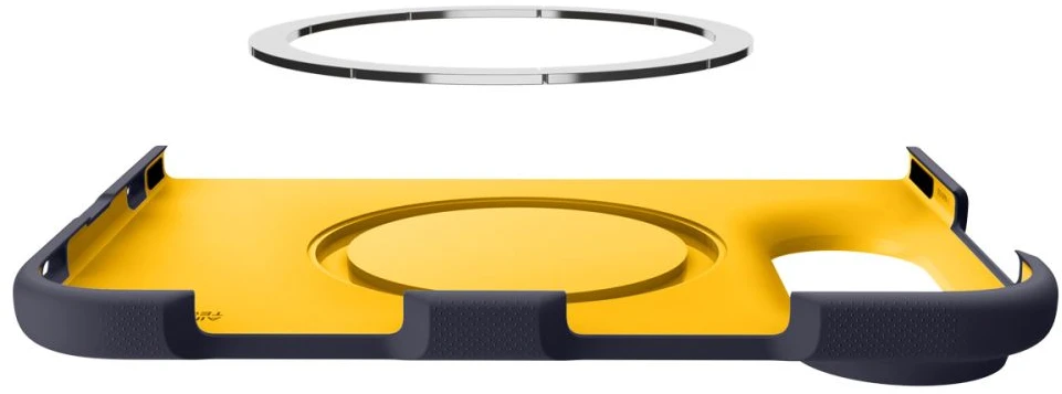 Dėklas Spigen NANO POP HYBRID MAG MAGSAFE IPHONE DUO MĖLYNA (BLUEBERRY NAVY)