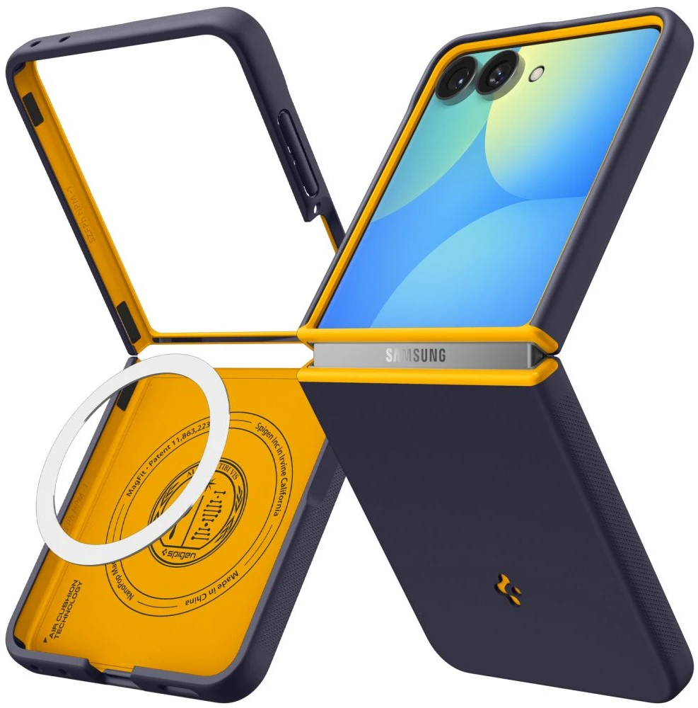 Dėklas SPIGEN NANO POP MAGSAFE GALAXY Z FLIP 8 MĖLYNAS (BLUEBERRY NAVY)